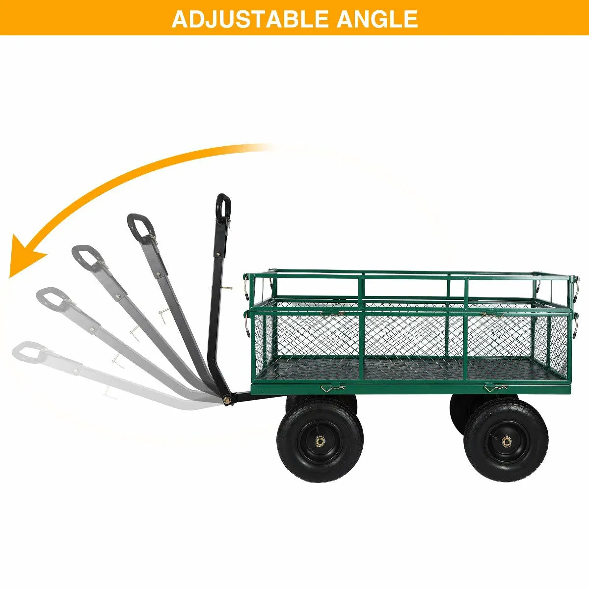 1400Lbs Heavy Duty Garden Cart