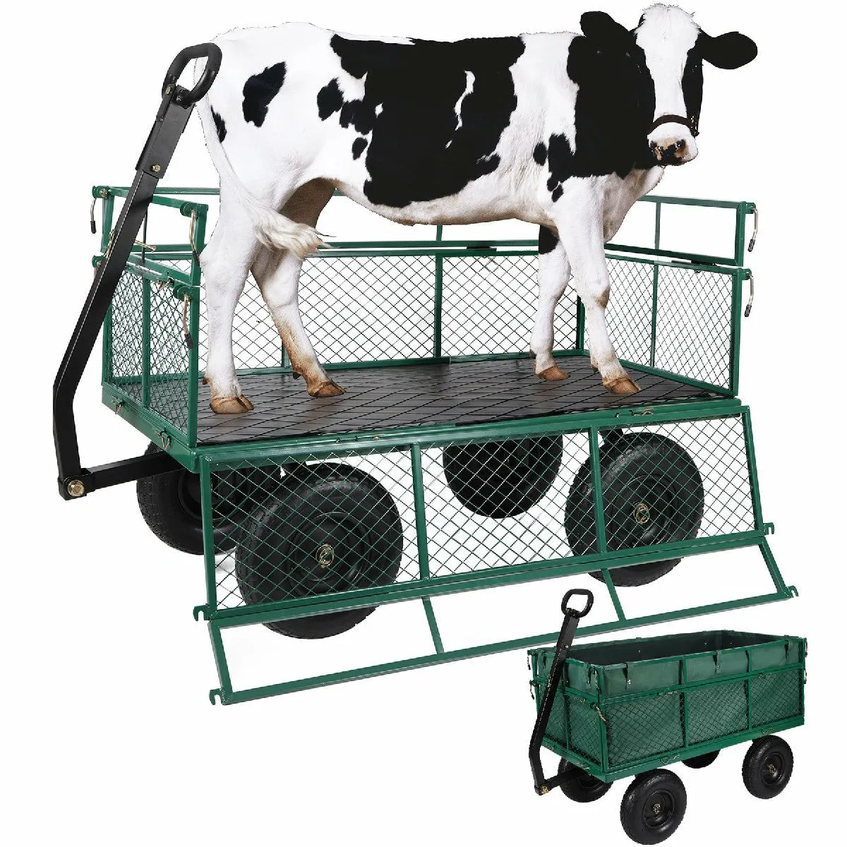 1400Lbs Heavy Duty Garden Cart