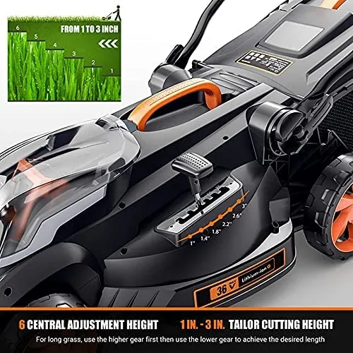 16-Inch DSF Cordless Lawn Mower