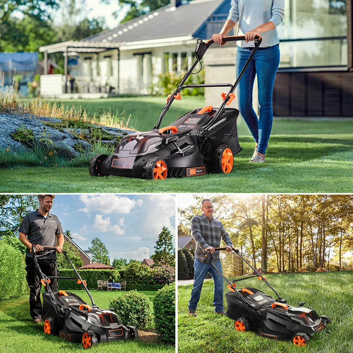 16-Inch DSF Cordless Lawn Mower