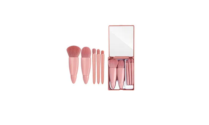 5 Piece Makeup Cosmetic Brushes Kit