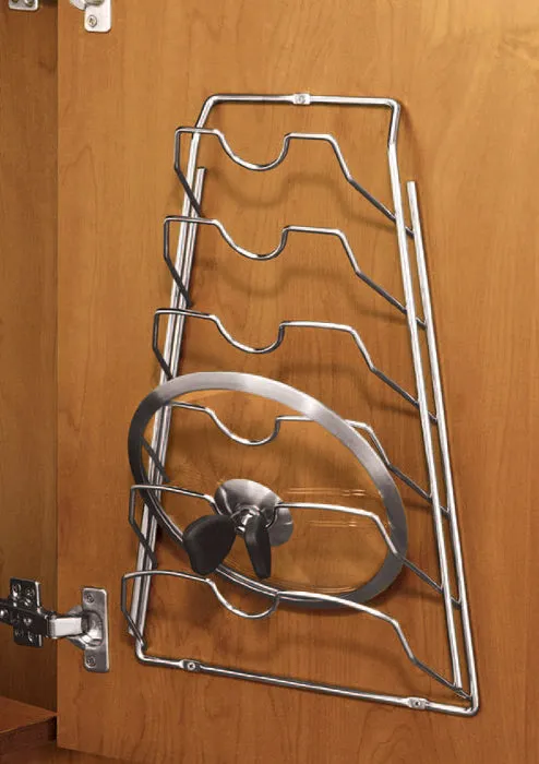 Cabinet Door Lid Rack - Chrome