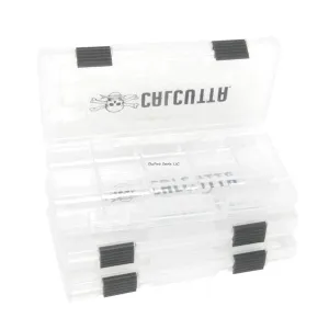 Calcutta  3500 Size Tackle Trays, Clear, 2-Latch