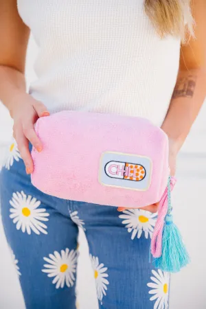 CHILL PILL PINK MAKEUP BAG