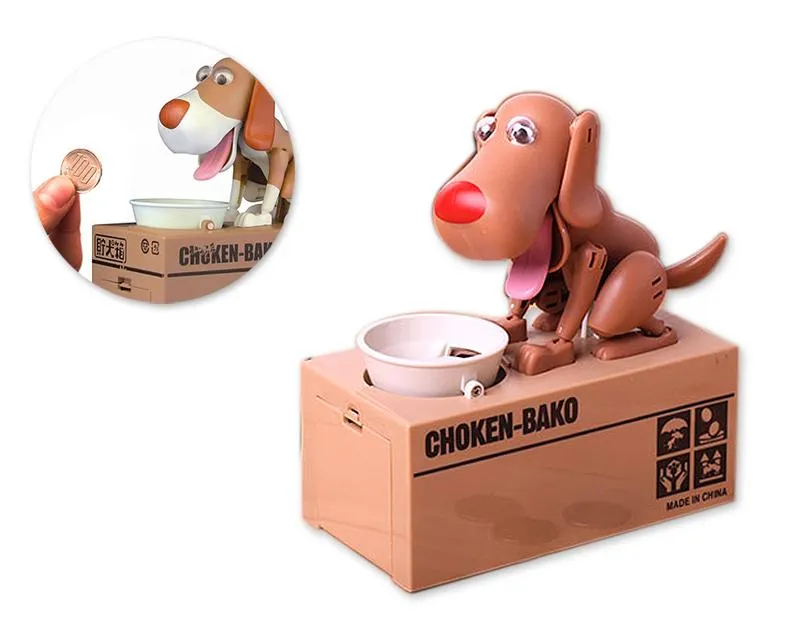 Coin Eating Doggy Bank Children's Money Box