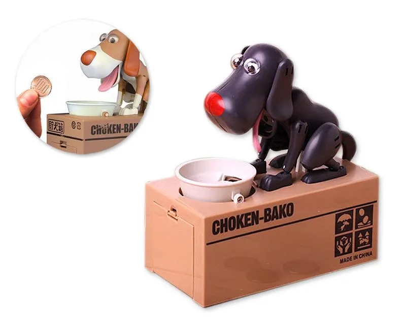 Coin Eating Doggy Bank Children's Money Box