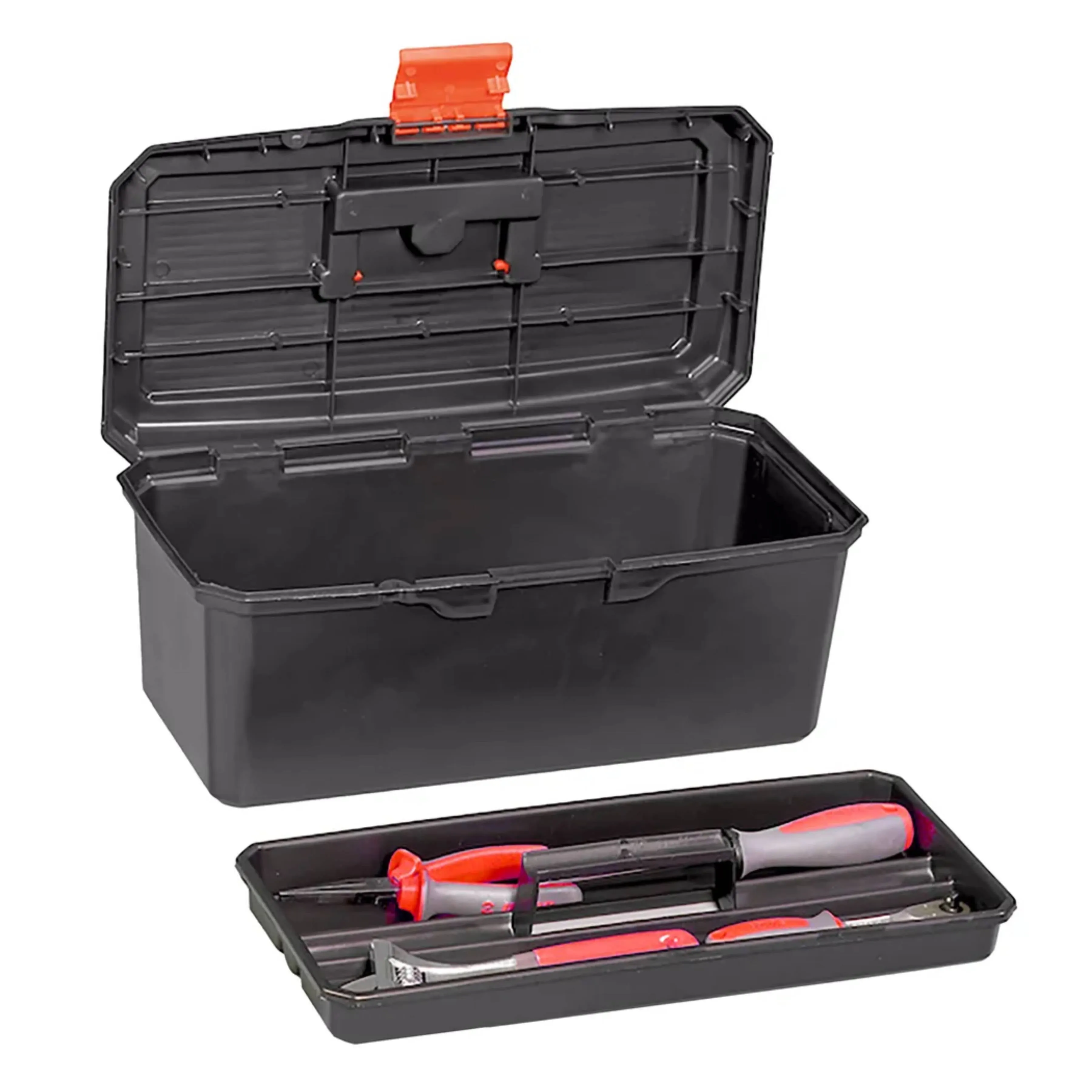 DEKTON 13'' Toolbox with Lift Out Carry Tray