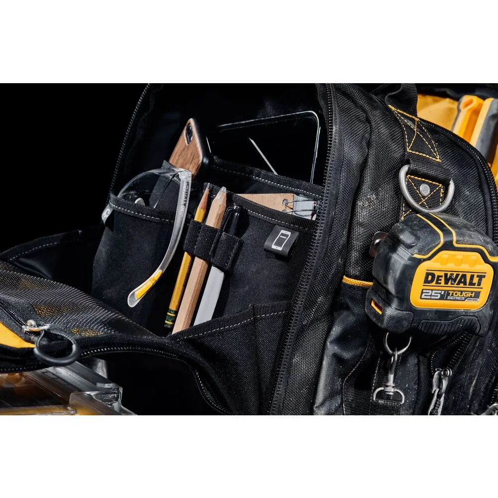 DeWALT DWST08025 TOUGHSYSTEM 2.0 Durable 1680D Compact Tool Bag w/ 25 Pockets