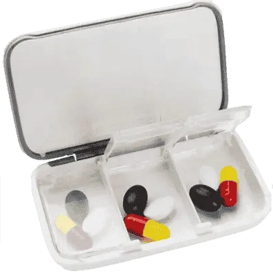 DOSETT Pocket, medication dosette box, medicine storage box