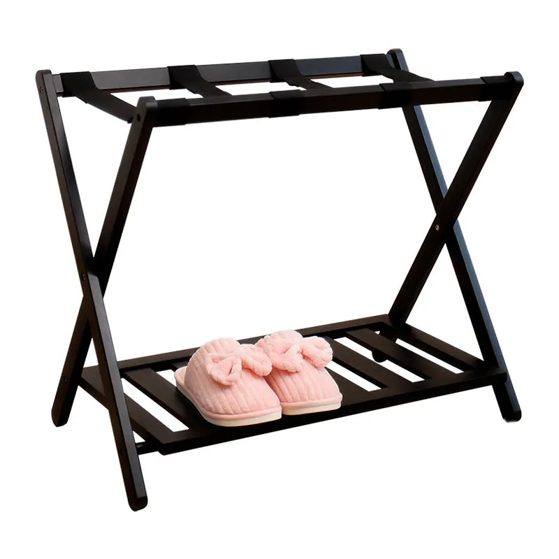 Luggage Rack Black Household High Grade