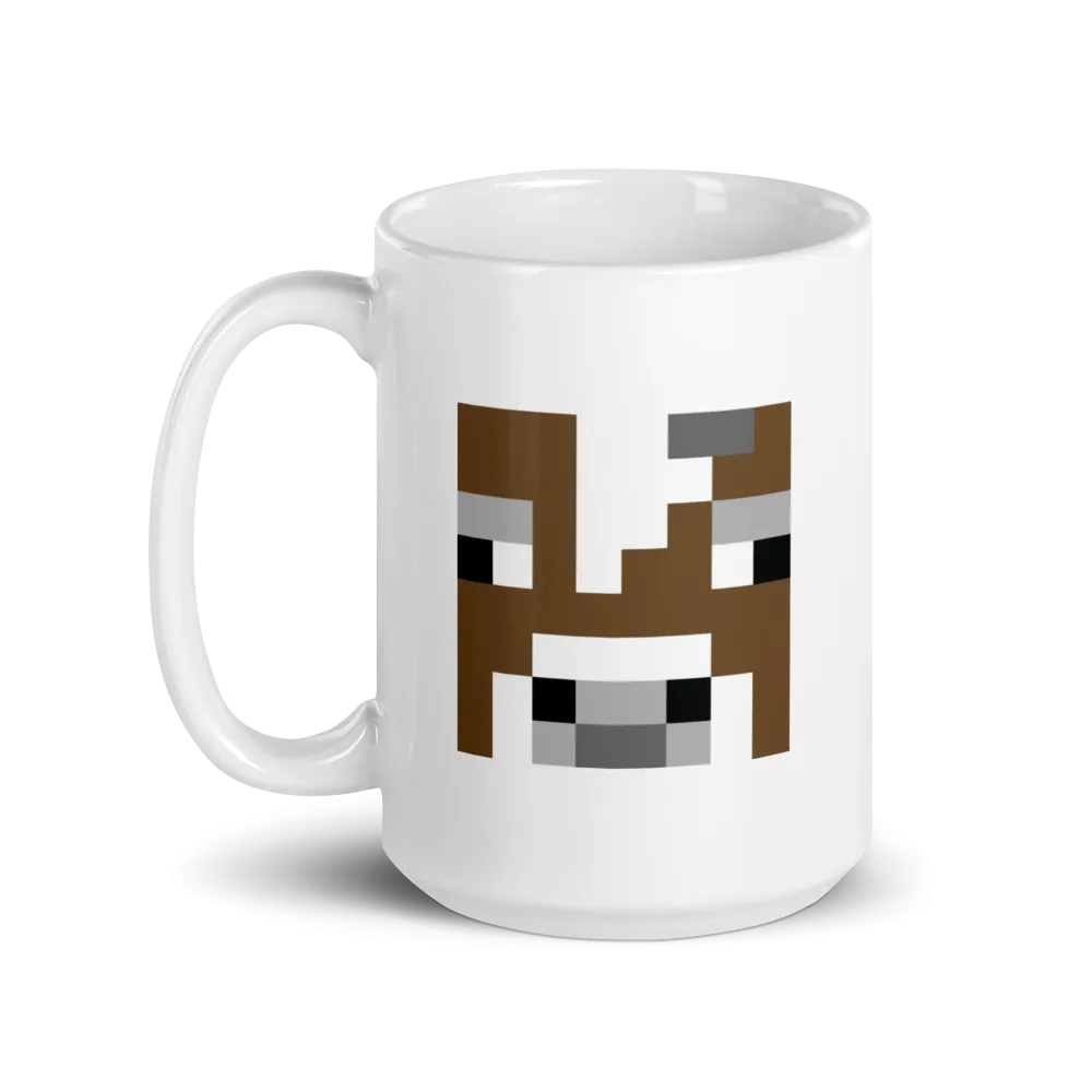 Minecraft Cow White Mug