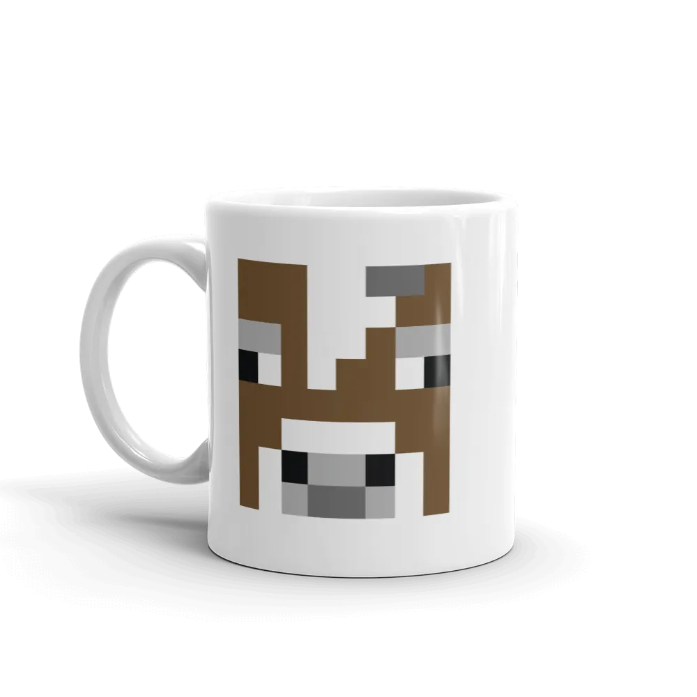 Minecraft Cow White Mug