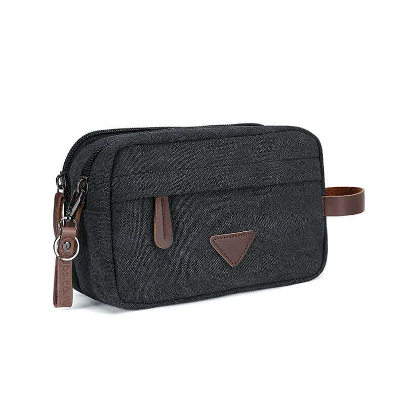 Multifunctional Toiletry & Travel Organizer Bag - Canvas Makeup Bag