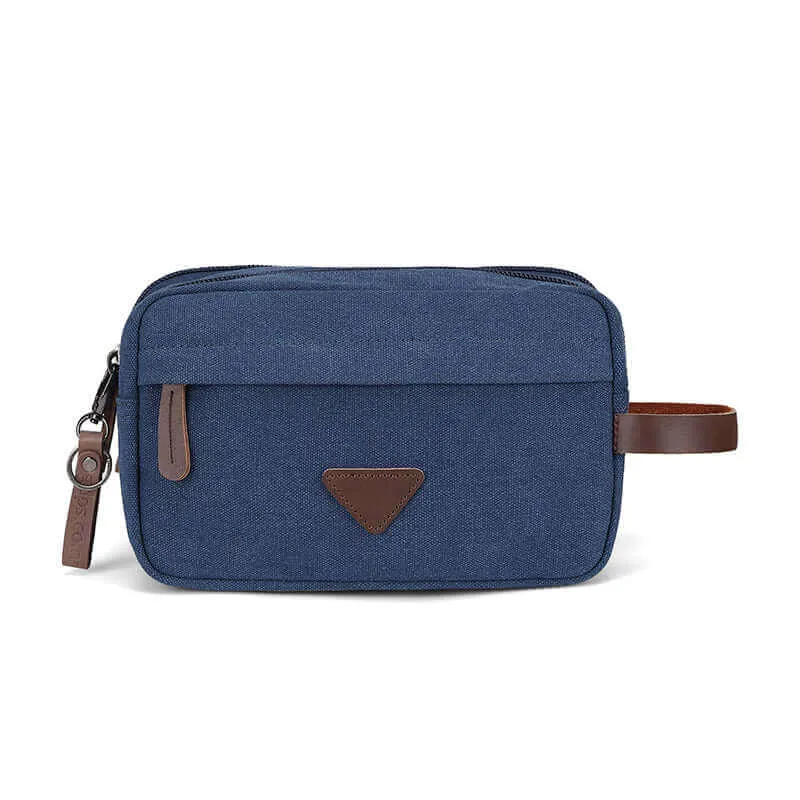 Multifunctional Toiletry & Travel Organizer Bag - Canvas Makeup Bag