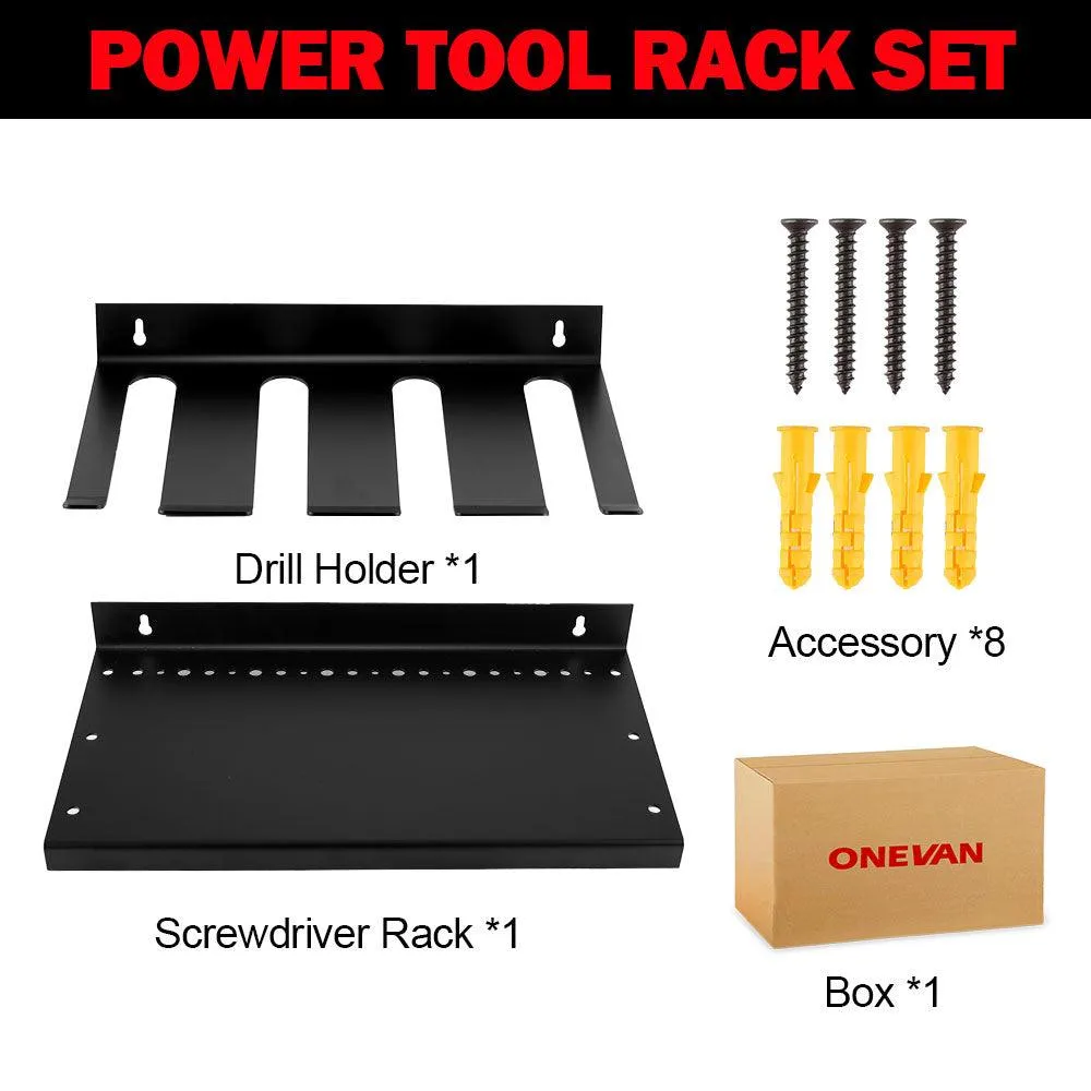 ONEVAN Electirc Power Tool Organizer Rack