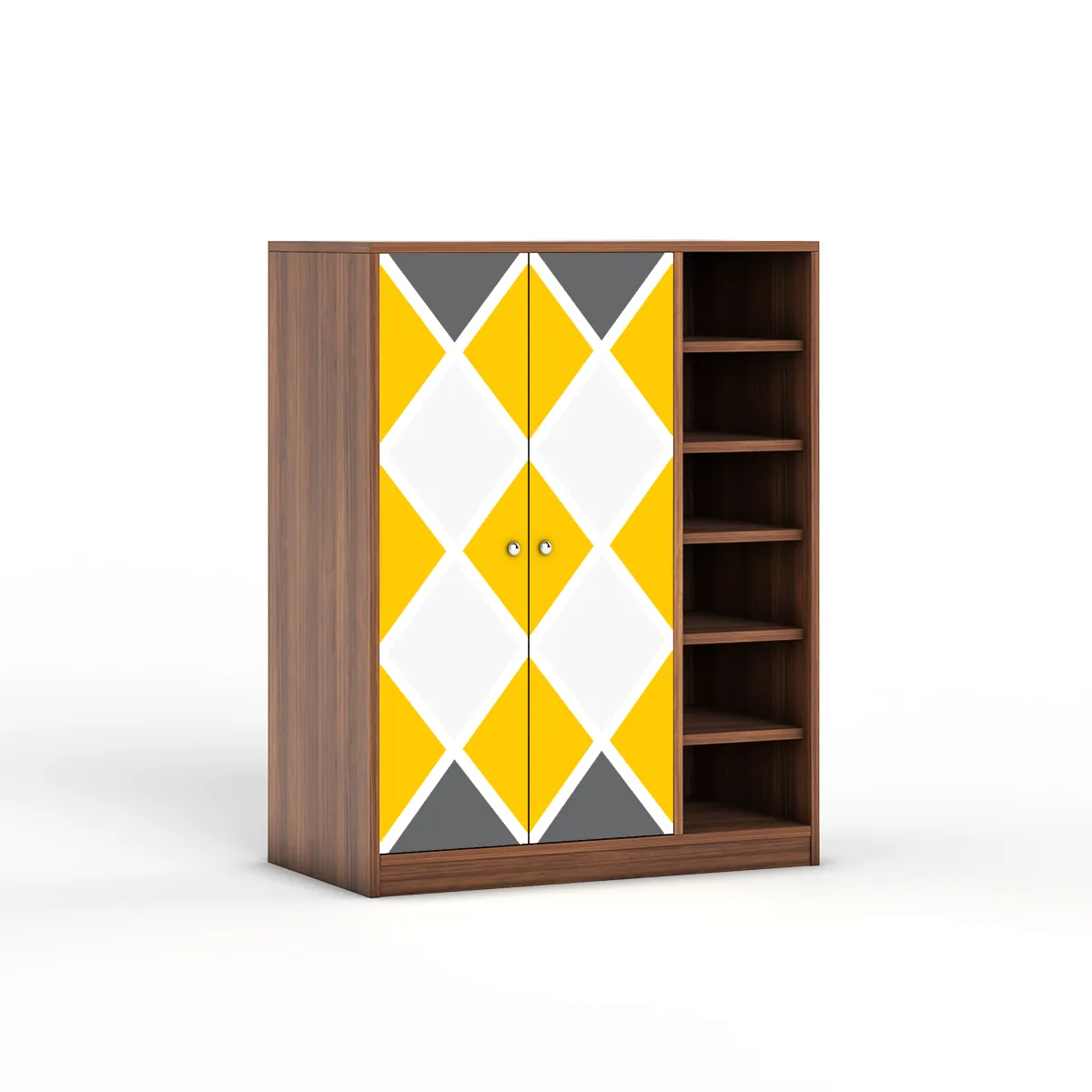 Pengu large Shoe rack - Yellow