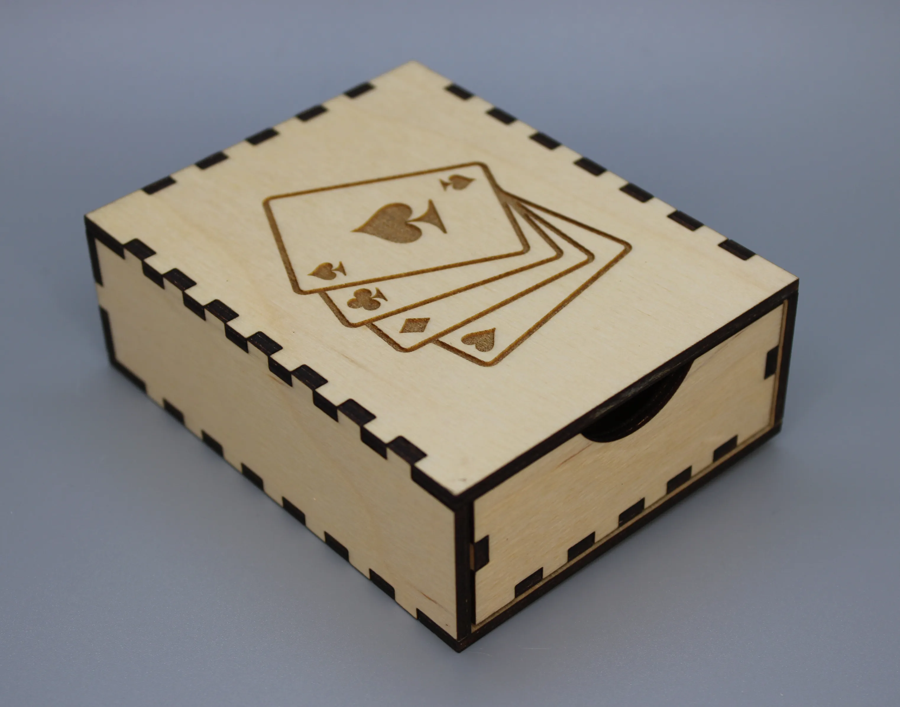 Playing card box