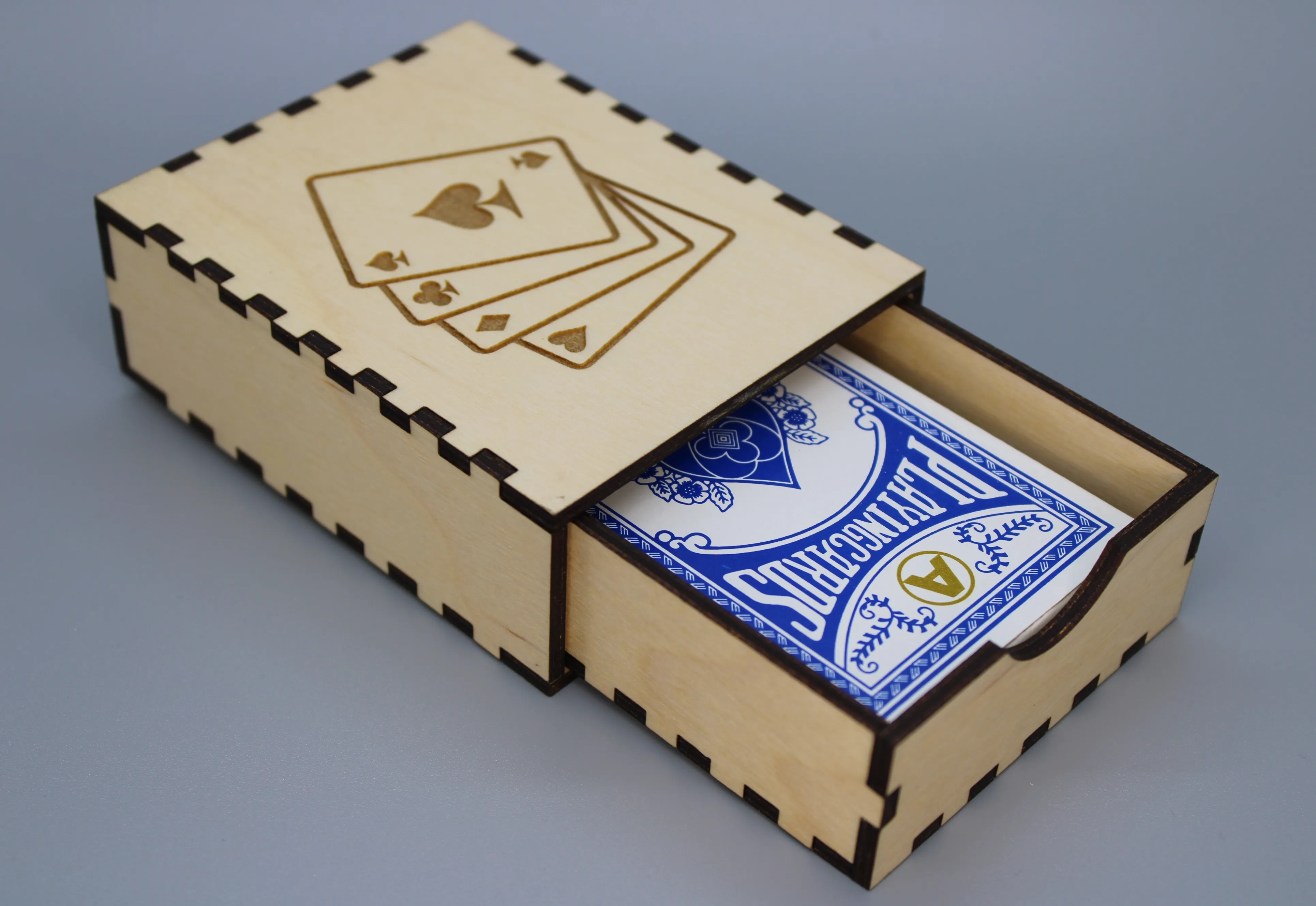 Playing card box