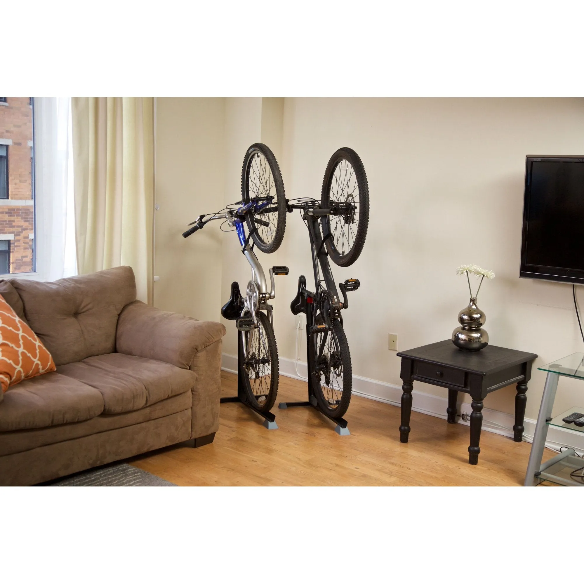 Portable Space-Saving Bike Nook Stand Rack