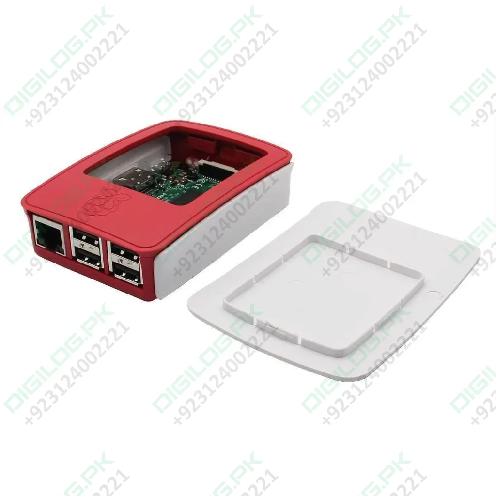 Raspberry Pi 3 Case For Raspberry Pi 3 B  Enclouser Box Red/white Casing