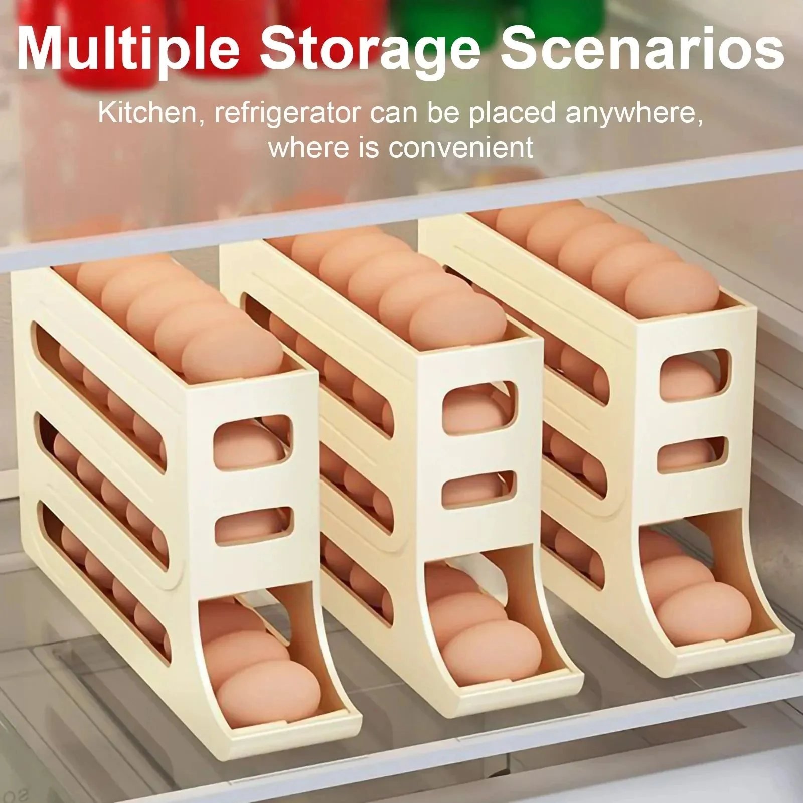 Rolling Egg Storage Box