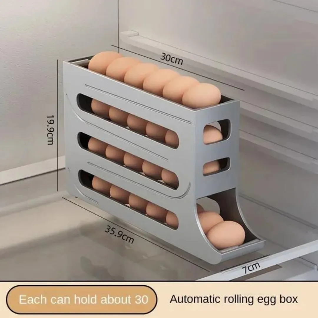 Rolling Egg Storage Box