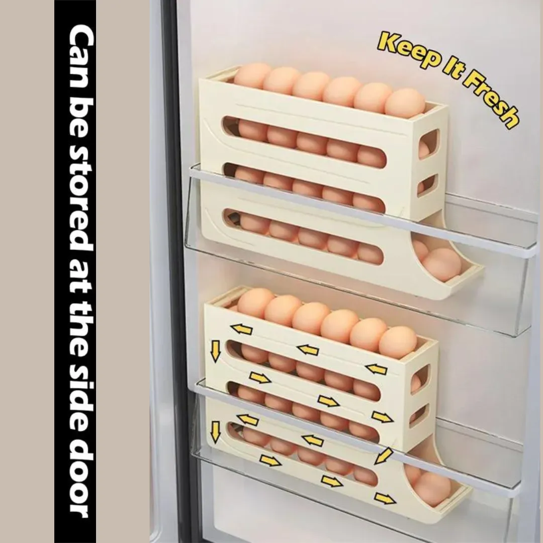 Rolling Egg Storage Box