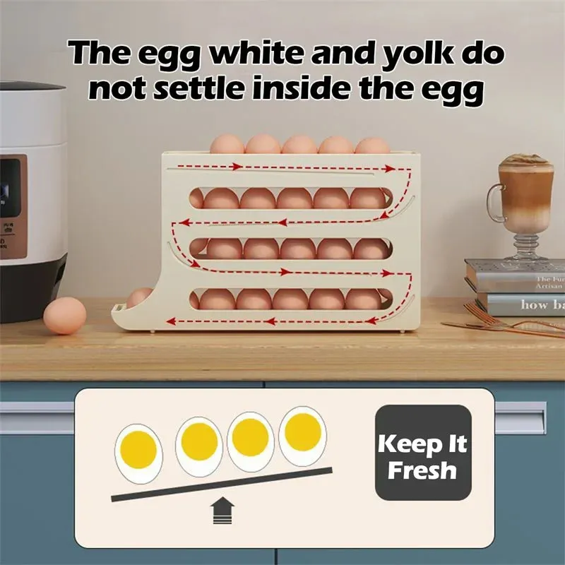 Rolling Egg Storage Box