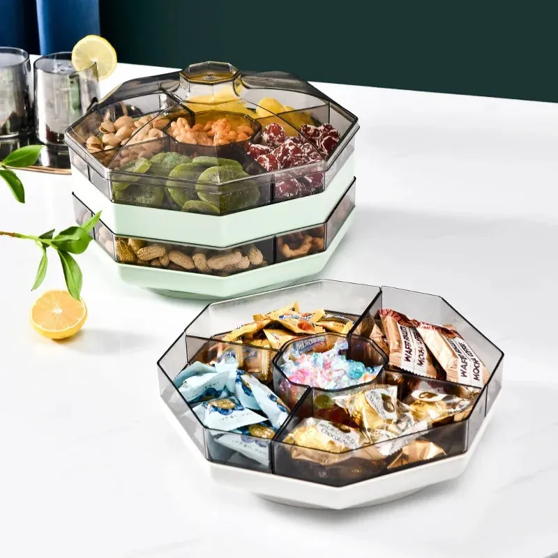 ROTATING MULTIPLE RACKS DRY FRUIT TRAY