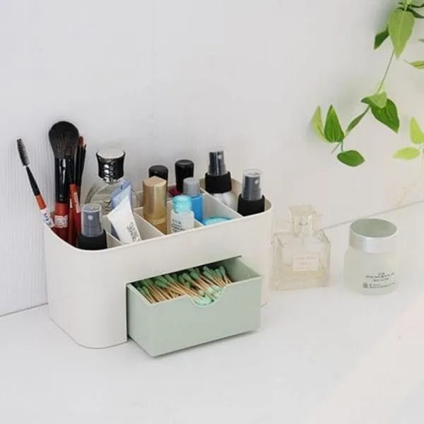 Saving Space Desktop Storage Case With Drawer