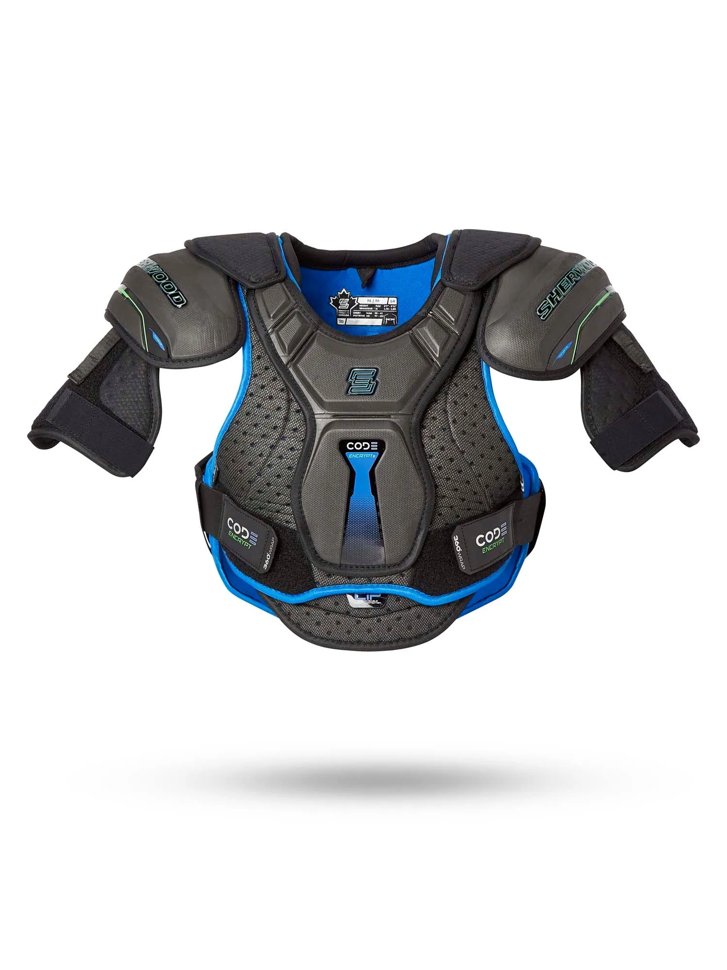 Sherwood CODE Encrypt 2 Junior Shoulder Pads