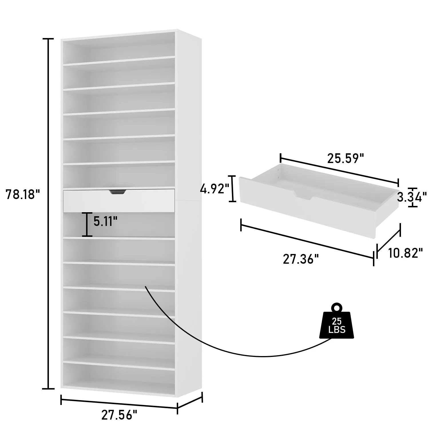 Shoe Rack Multi Layer Shelf Entrance Storage Shoe Cabinet Space Saving