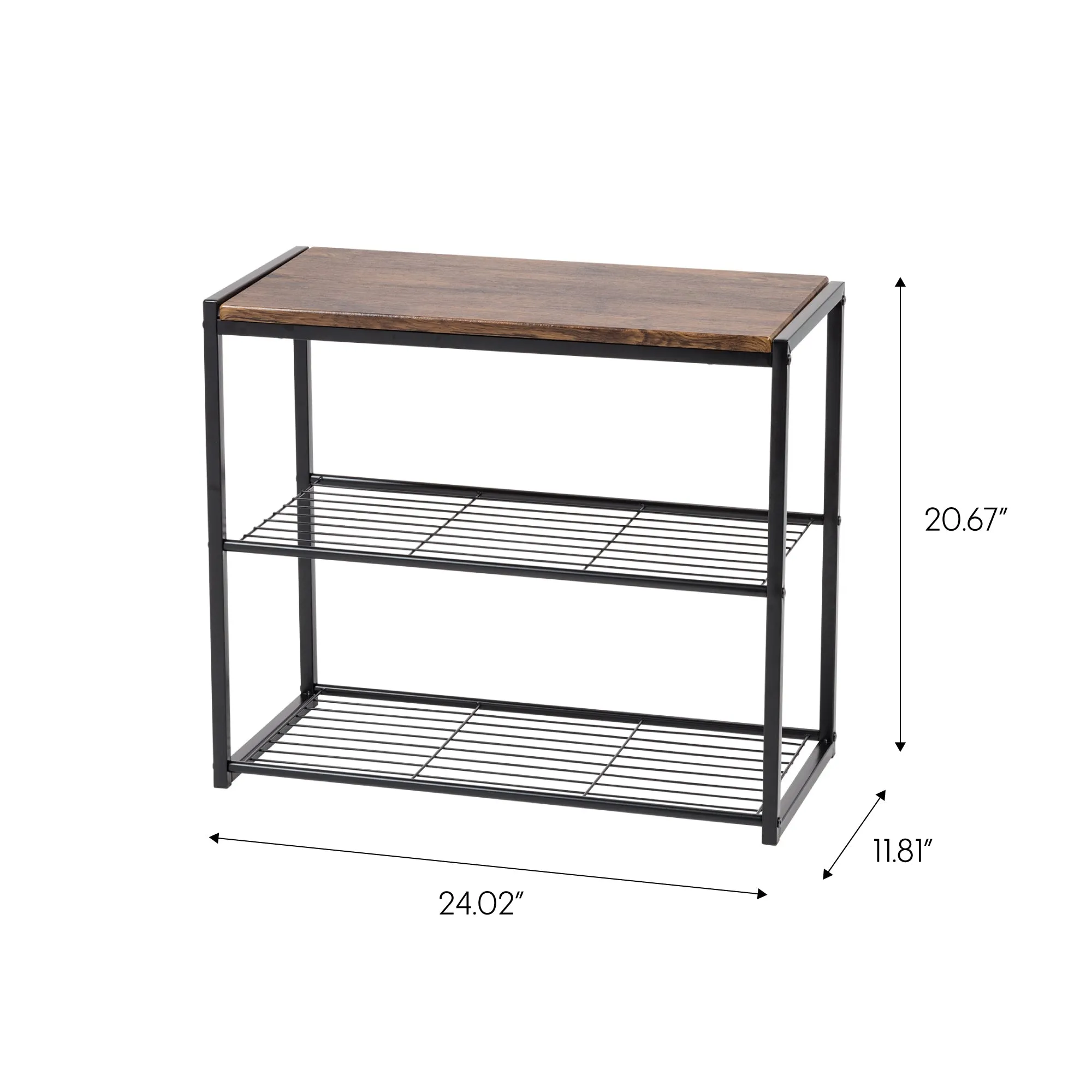 Shoe Storage Organizer with Shelf