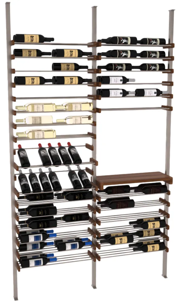 Tasting Wine Rack, Two Bottles