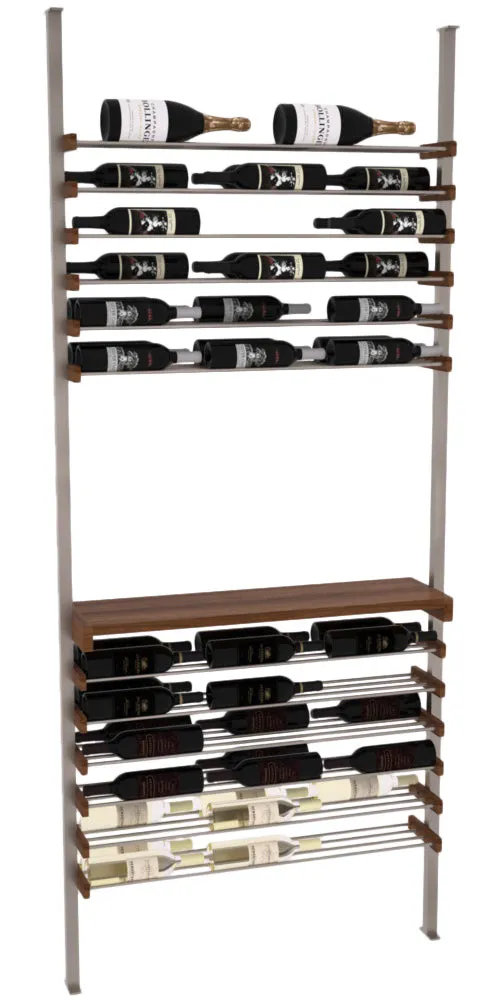 Tasting Wine Rack, Two Bottles