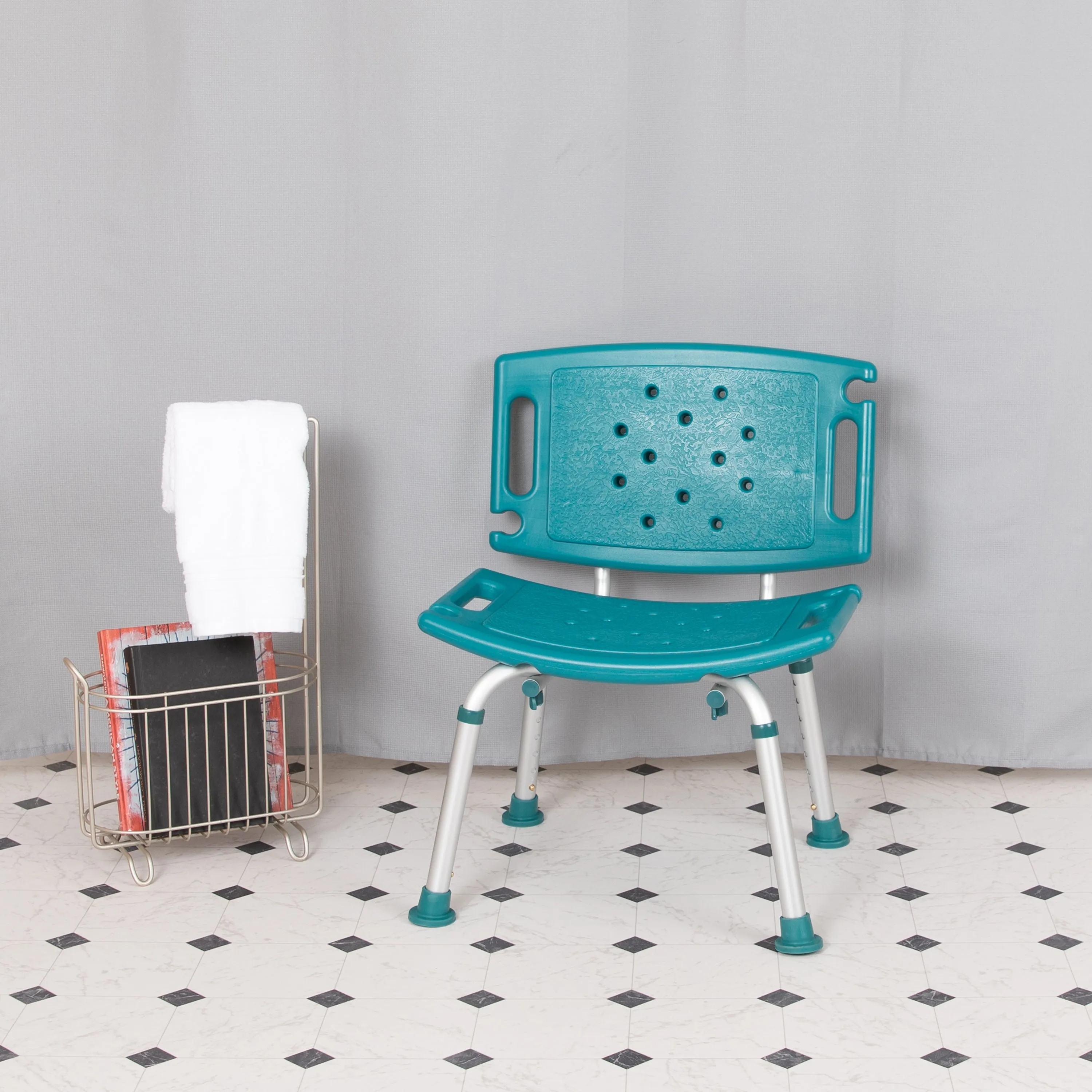 Teal Bath & Shower Chair DC-HY3501L-TL-GG