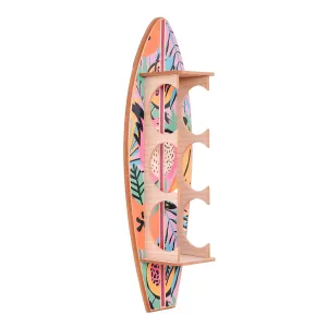 Tipsy Fruit Surfboard Wine Rack