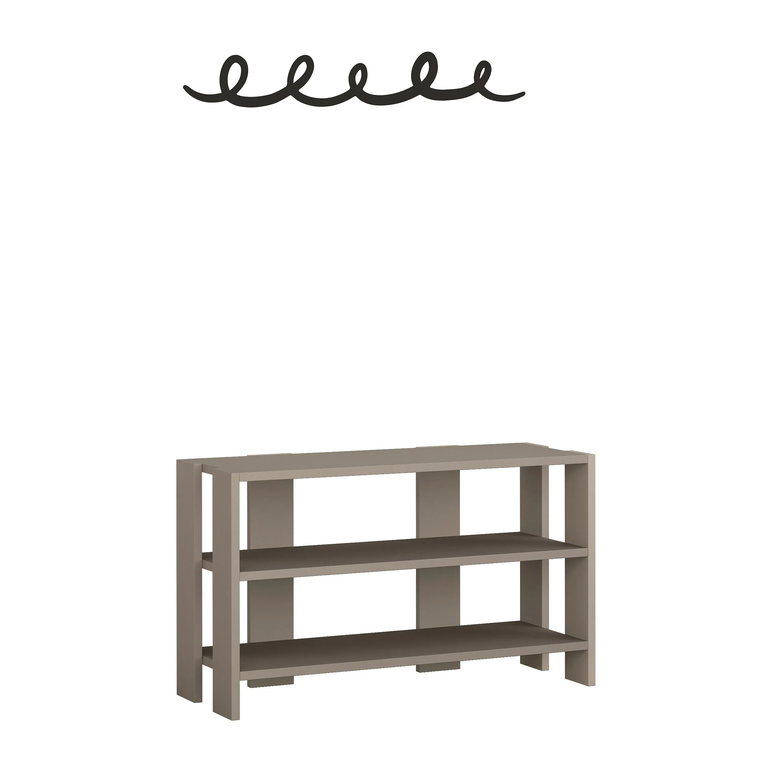 Tono Modern Shoe Rack With Hanger