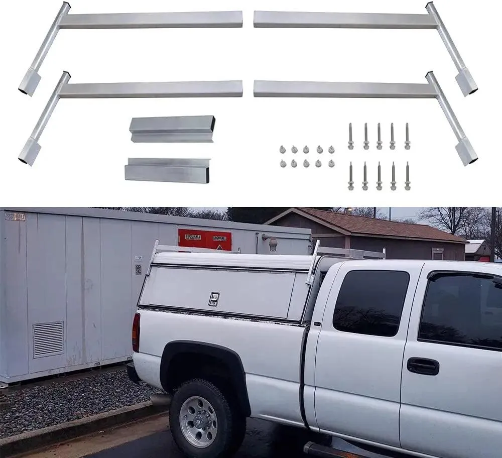 Universal Aluminum Truck Cap & Topper Ladder Rack