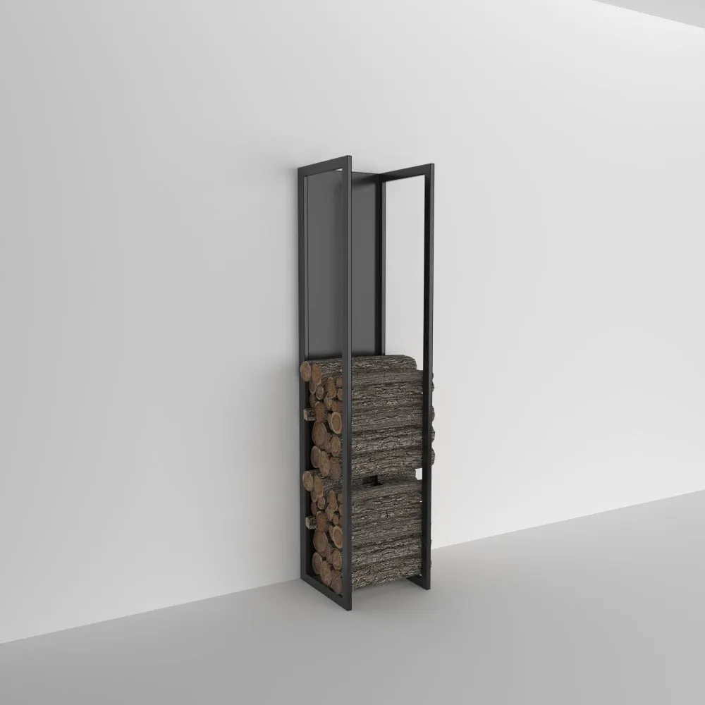 Wall Mounted Firewood Rack