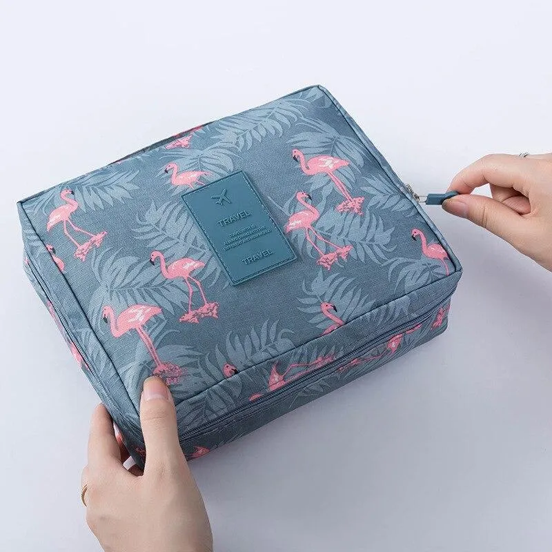 Waterproof Makeup Cosmetic Toiletry Bag For Women