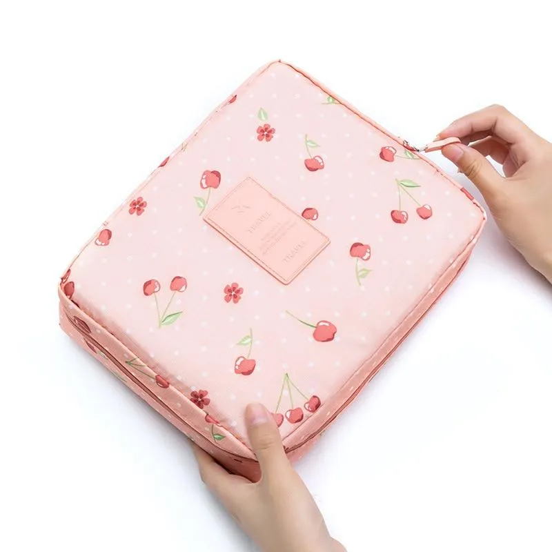 Waterproof Makeup Cosmetic Toiletry Bag For Women