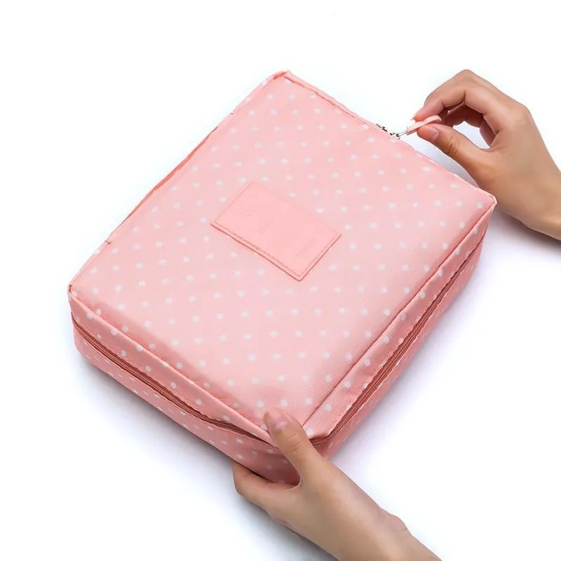 Waterproof Makeup Cosmetic Toiletry Bag For Women